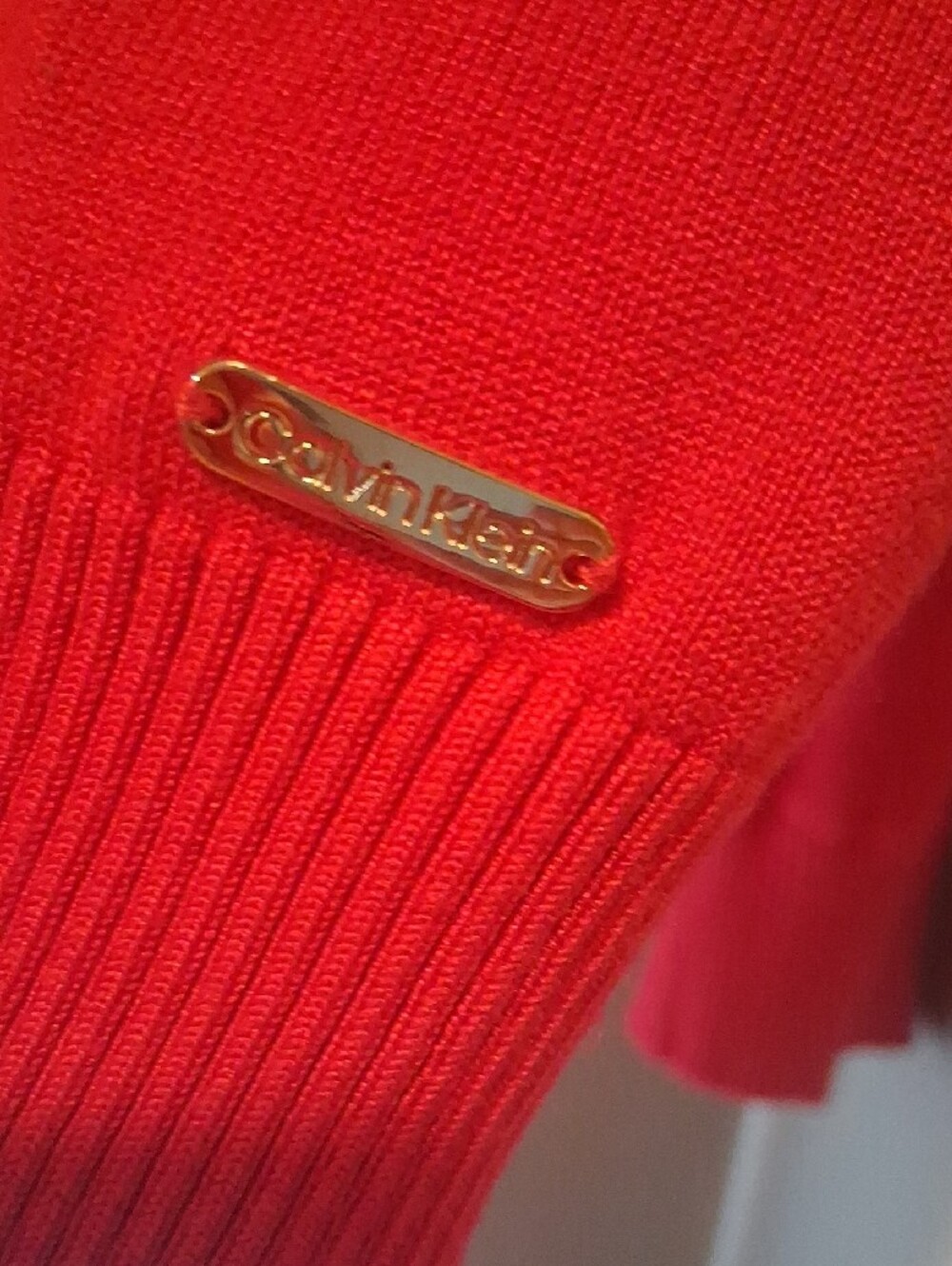Tahari Pink and Red Turtleneck Sweaters - Picture 5 of 5